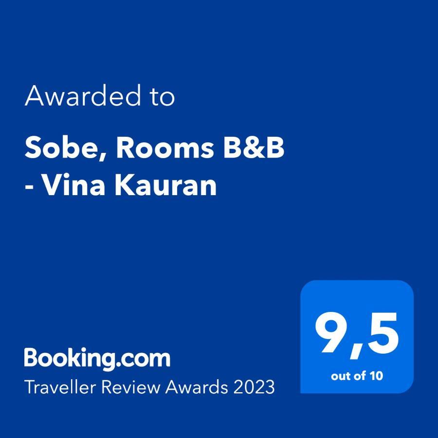 Sobe, Rooms B&B - Vina Kauran Zgornji Jakobski Dol エクステリア 写真